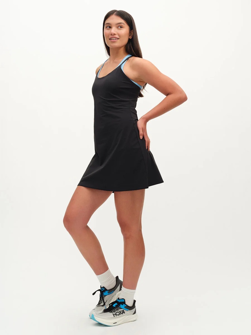 Outdoor Voices The Exercise Dress - Black (Large)